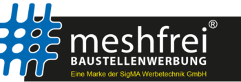 MeshFrei Baustellenwerbung Logo