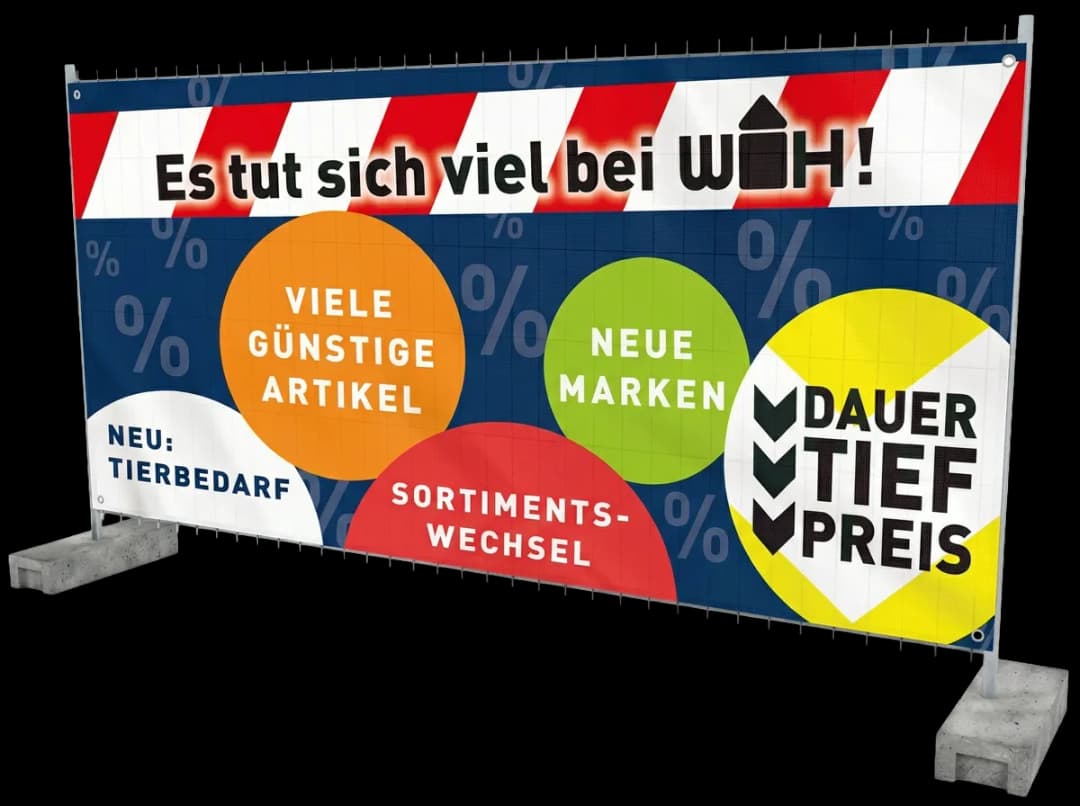 MeshFrei Bauzaunblenden Referenz Baustellenwerbung 7